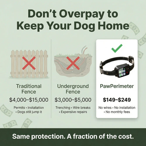 PawPerimeter's GPS Wireless Dog Fence v2