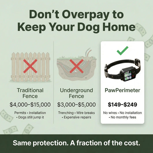 PawPerimeter's GPS Wireless Dog Fence v2