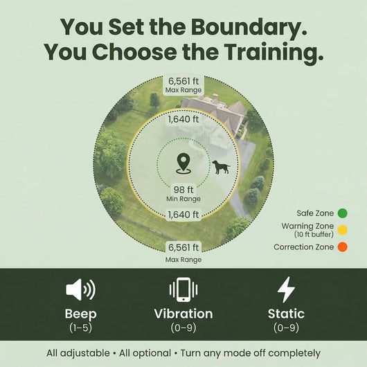 PawPerimeter's GPS Wireless Dog Fence v2