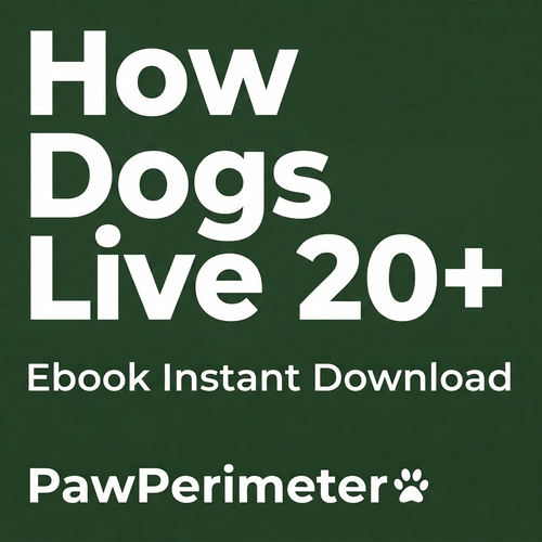 How Dogs Live 20+ Years (Instant Download)